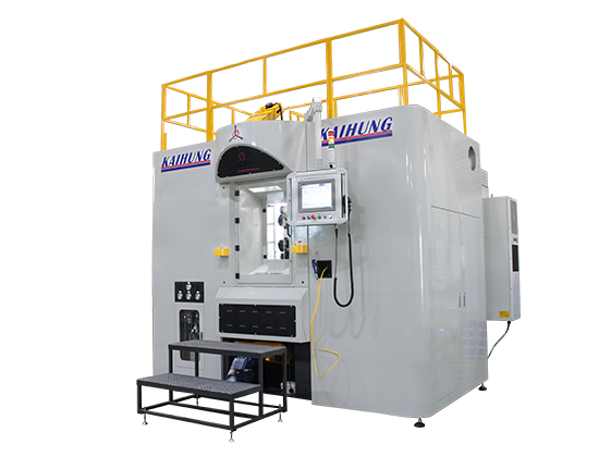 10-Stations 14-Spindles NC Trunnion Type Rotary Transfer Machine-Fire Extinguisher Valve