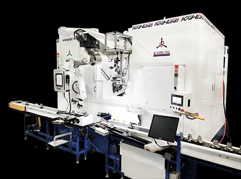9-Stations 9-Spindles NC Rotary Transfer Machine-Wheel Hub